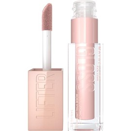 Maybelline New York Maybelline Lifter Gloss Lip Gloss Makeup With Hyaluronic Acid, Hydrating, High Shine, Hydrated Lips, Fuller-Looking Lips, 002 ICE,