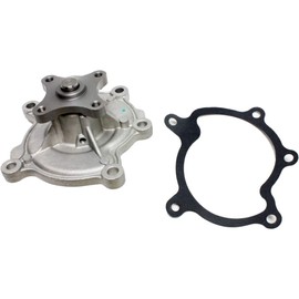 For Saturn Aura Water Pump 2007 2008 2009 | With Gasket | Aluminum | Replacement For AW6020, 1309660, 42586