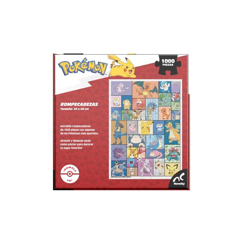 Rompecabezas Edición Especial de Pokémon 1000 Piezas