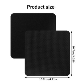 DEARBAG Pack of 12 Fitness Grip Pads, Black Bodybuilding Grip Pads, Professional Grip Pads, Training Pads for Men and Women, Pull-Ups, Fitness, Bodybuilding, Strength Training