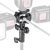 Flashpoint Shoe Mount Triple Bracket with Swivel Umbrella Holder