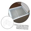 CIYODO Fridge Organizer Iron Wire Freezer Divider Partition Board Storage