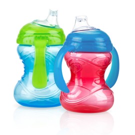 Nuby Clik-It, Cup with Spout, 2-Pack, 10 Ounce