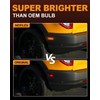 NEIFILES Rear LED Side Marker Lights 5X Brighter Than OEM
