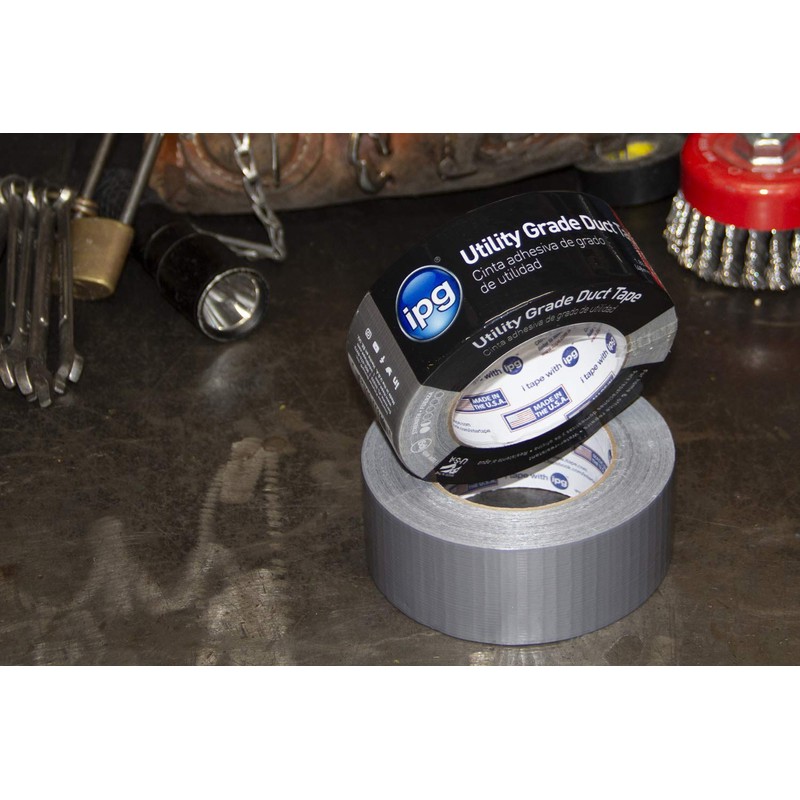 IPG Utility Grade Duct Tape 1.88" x 55 yd, Silver