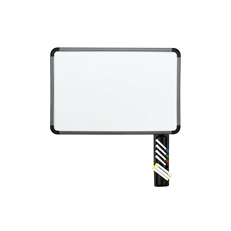 Iceberg Ingenuity Dry Erase Board with Caddy, 48"x36", Charcoal (Made
