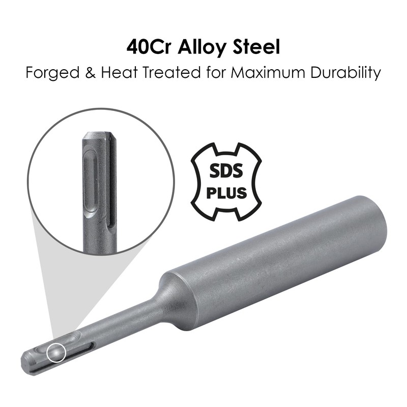TOPWAY SDS Plus Ground Rod Driver 170 x Ø19mm, 10mm