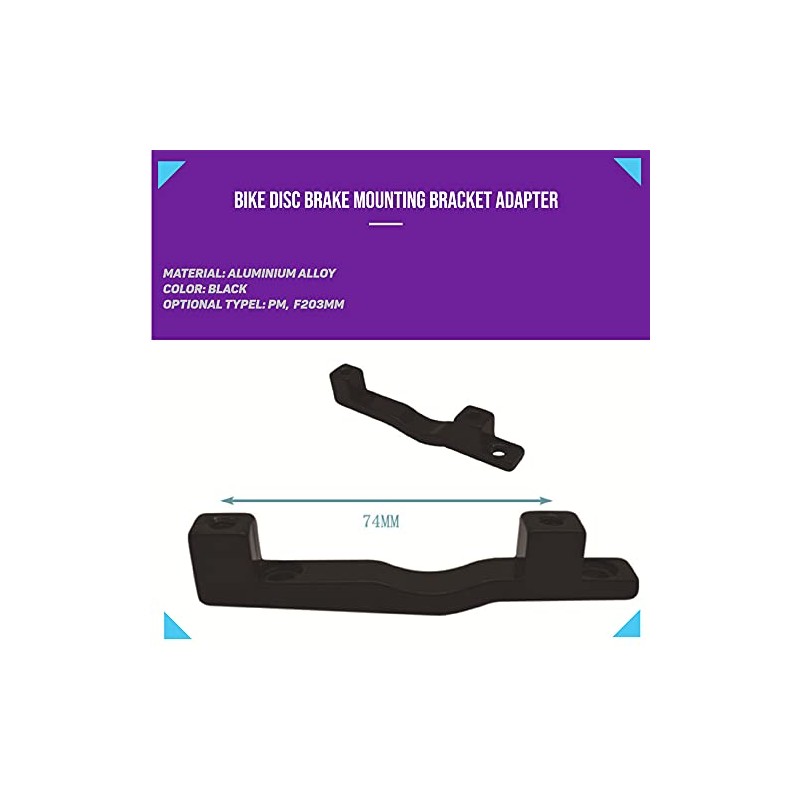 Bike Disc Brake Adapter Brake Mounting Bracket For M140/160/180 /