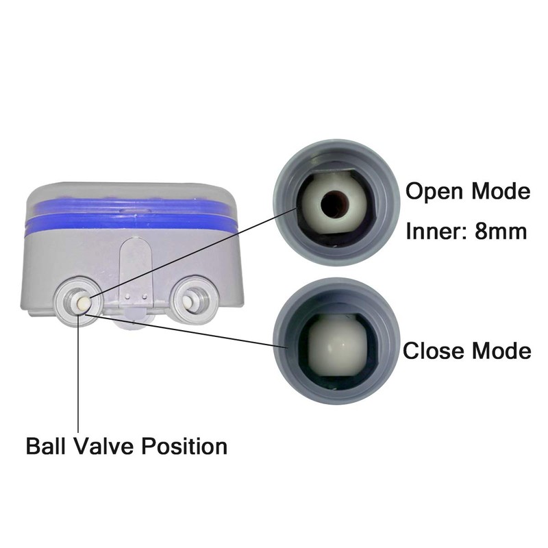 Yardeen - Temporizador de agua de dos salidas