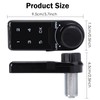 Code Security Lock Touch Keypad Deadbolt Password Keyless Entry Key