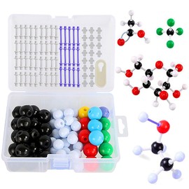 Mengger Molecular Model 136 Pieces Molecular Structure Model Molecular Model for Inorganic & Organic Chemistry Educational Teaching Model Set