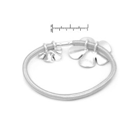 PILGRIM SKANDERBORG, DENMARK Hair Elastic W/Crystal & Faux pearl in Base metal,