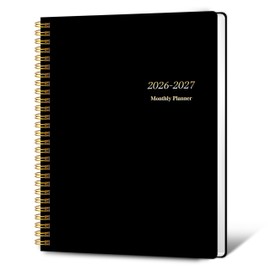 Monthly Planner 2026-2027, 2026 Calendar 24 Months Planner, 7.4"x9.4", JAN 2026 - DEC 2027, Personal Organizer with Monthly Goals, To-Do List, Habit Tracker, 24 Monthes for School Office Home Planning