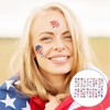 10 Sheet Independence Day Temporary Tattoos,Red White Blue Party Supplies