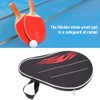 HERCHR Ping Pong Paddle Bag,Table Tennis Racket Case Oxford Table