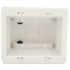 Arlington Industries DVFR3W-1 Wall Plate, 3 Gang, White