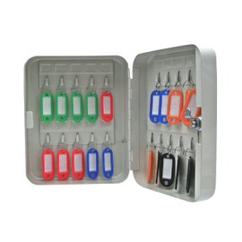 Cathedral Products Cathedral Products 20 Key Capacity Lockable & Wall Mountable Key Cabinet, White