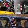 Car Roll Fire Extinguisher Holder Bar Adjustable Mount Bracket for