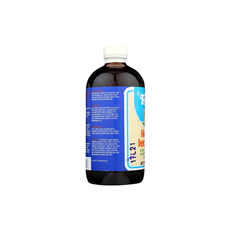 Fearn Natural Foods Liquid Lecithin, 16 Ounce