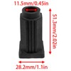 Lovelysp Square Caster Insert Cover Plastic Caster Socket Chair and