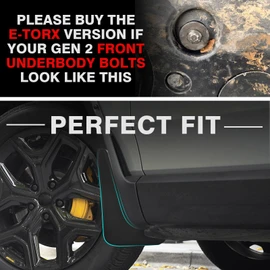 BestEvMod Mud Flaps Splash Guards Compatible with Rivian R1S 2022 2023 2024 2025 2026 Accessories Splash Fender Winter Vehicle Sediment Dirt Protection Mudflaps Set of 4 No Need to Drill Holes