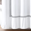 Lush Decor Hotel Collection Shower Curtain, 72" x 72", White