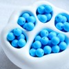 250pcs Acrylic Beads for Bracelets, 8mm Plastic Beads Smooth Round