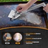 PURPLEBIRD Heavy Duty Griddle Scraper for Flat Tops with 6"