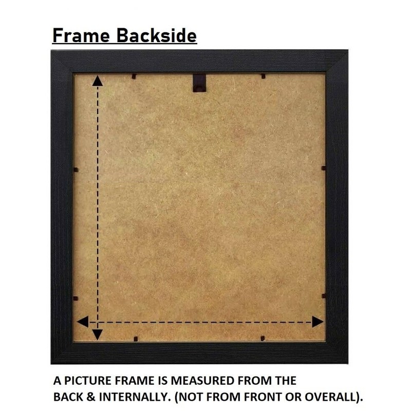 Modern 30x30 Frame With Safe Perspex Front & Wall Hanging