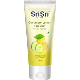 Sri Sri Ayurveda Cucumber Face Wash, 60ml (Pack of 2)