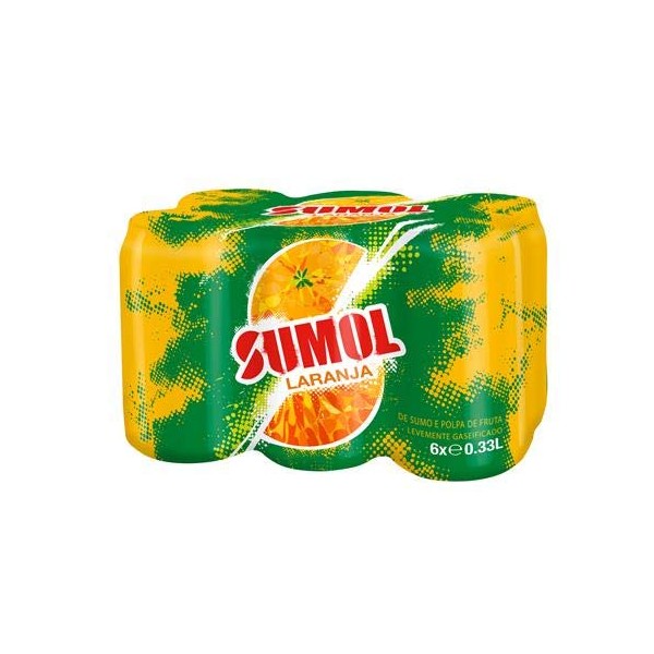 SUMOL Sparkling Orange Beverage 12 oz. (6 pack)