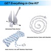 Young Marine Portable Galvanized Fluke Style Anchor Kit Includes Galvanized