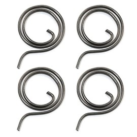 DGHAOP 4pcs Flat Coil Spring Torsion Spiral 20mm ID 29mm OD Turn Replacement Spring for Twisted Spring Door Handles