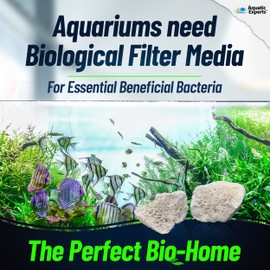 Aquatic Experts BioLodge Aquarium Bio Media - Bio Media for Aquarium Filter, Aquarium Filter Media, Ideal Canister Filter Bio Media, 250ML