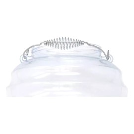 Misorel Vitrolero Barril Con Asa Y Llave Para Agua Bebidas