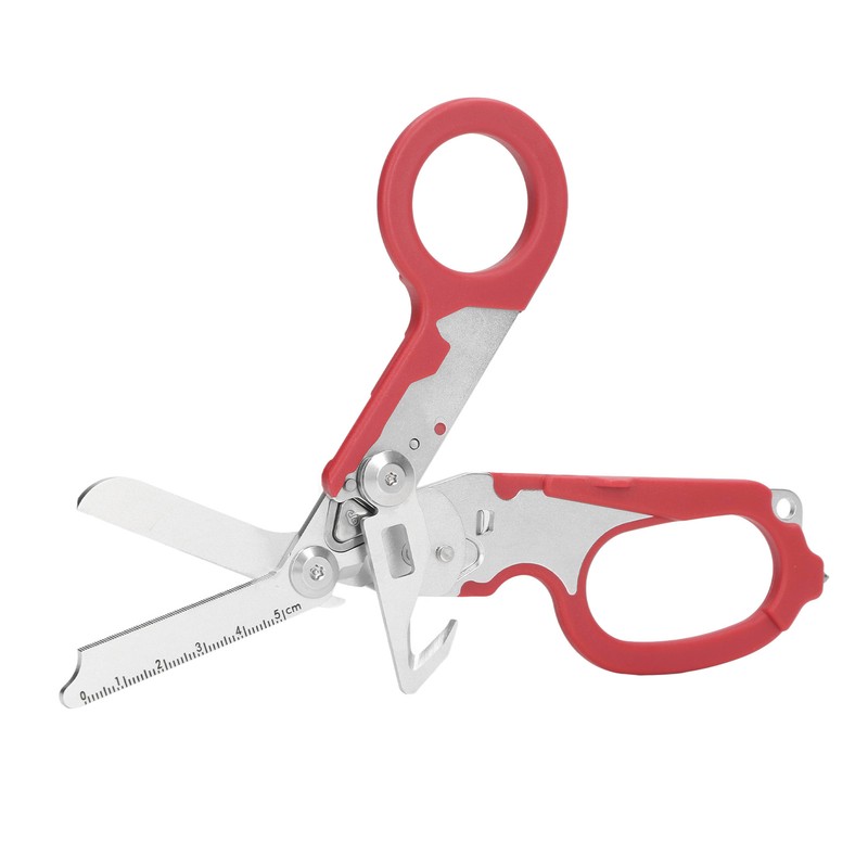 Folding Scissors Stainless Steel Clear Scale Wind Breaker Cutter Wrench
