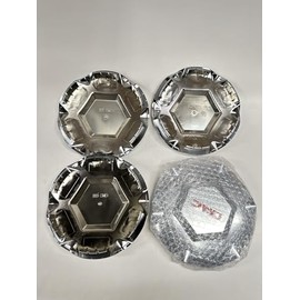 GEETFF Wheel Caps Hub Caps Center Caps Forgmc Envoy 2002-2009, Set of 4, Chrome Finish #9593396, asd23