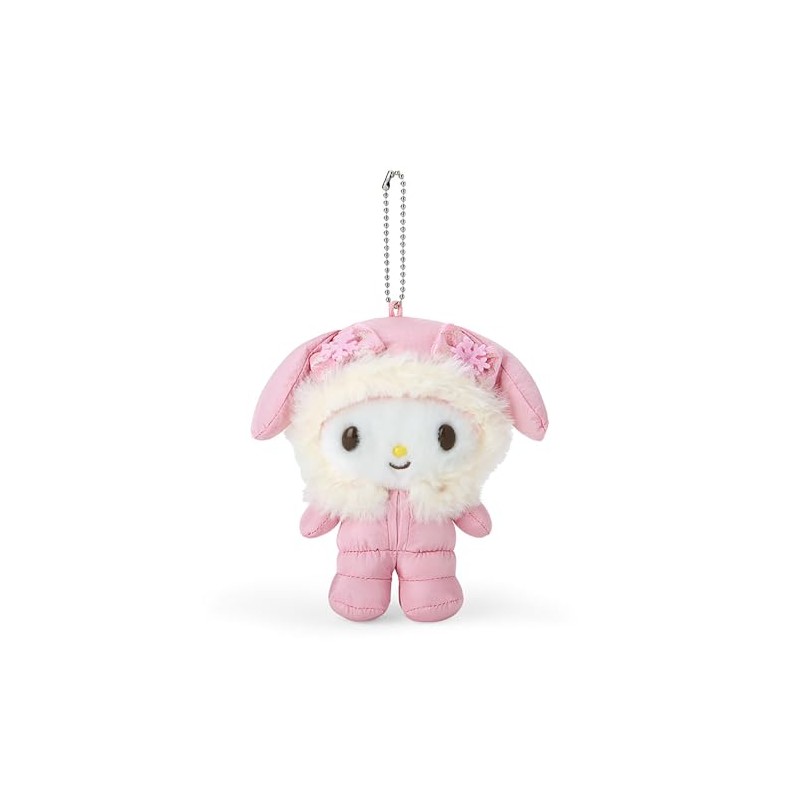 Sanrio 247464 Mascot Holder (Fluffy Winter) My Melody Keychain