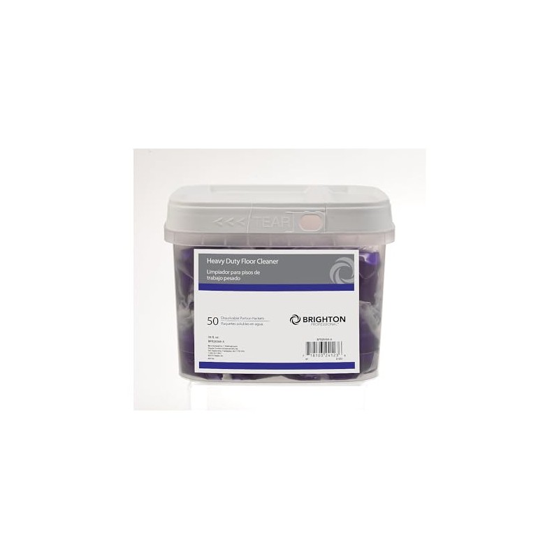 Brighton 1686750 Dissolvable Portion Pkets - Heavy Duty Floor Cleaner