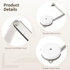 2 Pcs Toys Box Hinges, Soft Close Lid Chest Hinges,