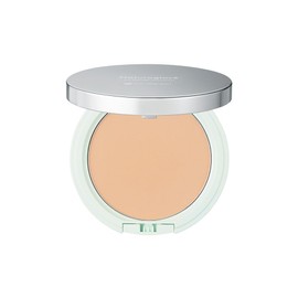 NaturalGlasse UV Powder Compact ML 2026 SPF50+ PA+++ Mint Lemon Scent, Soap Off, Botanical Skin Care Ingredients, Organic