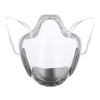 yotijar Reusable Clear Dustproof Covers Face Shield with Visible Expression