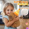 DOOCECIY 23 cm Capybara Plush Gifts, Cute Stuffed Happy Birthday