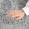 RUN HELIX Bath Mat Set, Soft Chenille Non-Slip Bath Mat,