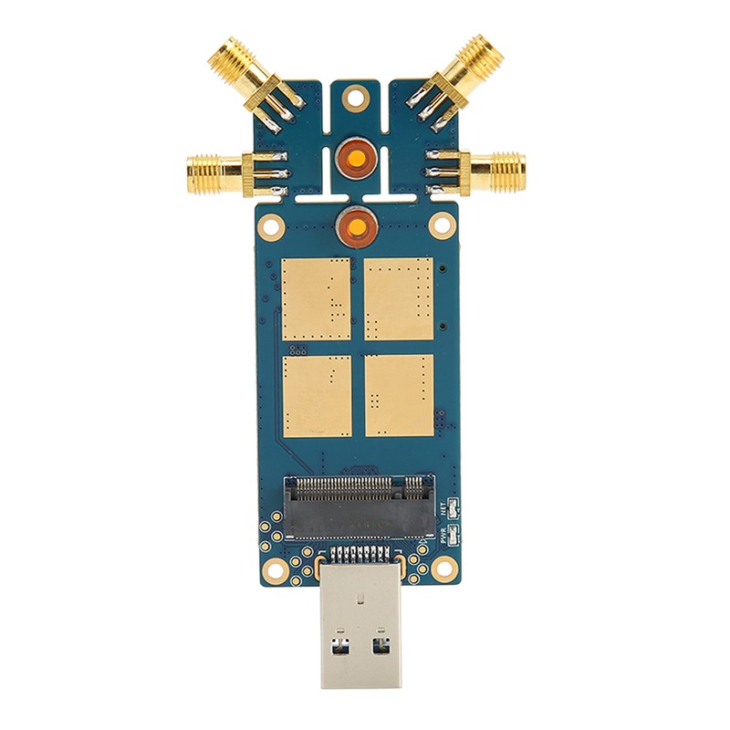 5G DONGLE Expansion Board 4 Antennas Aluminum Alloy ABS USB3.1