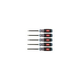 Kyoto Machine Tools (KTC) Resin Handle Ball Point Hexagon Screwdriver Set of 5 TD1HBP5