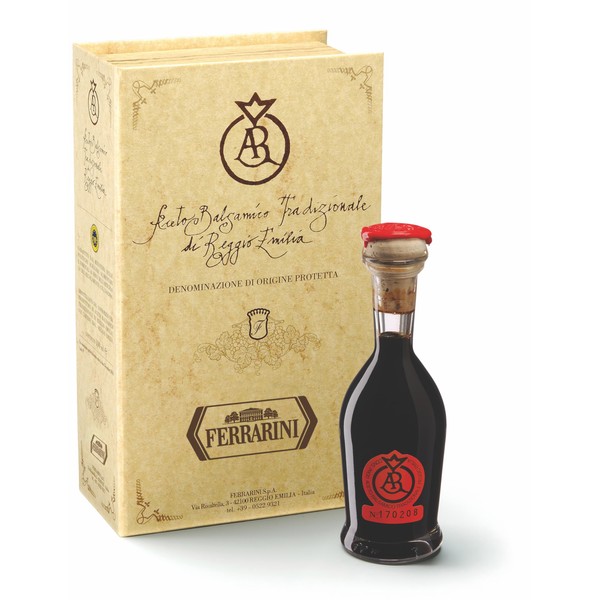Ferrarini Aceto Balsamico Tradizionale Aragosta - Premium Traditional Balsamic Vinegar,