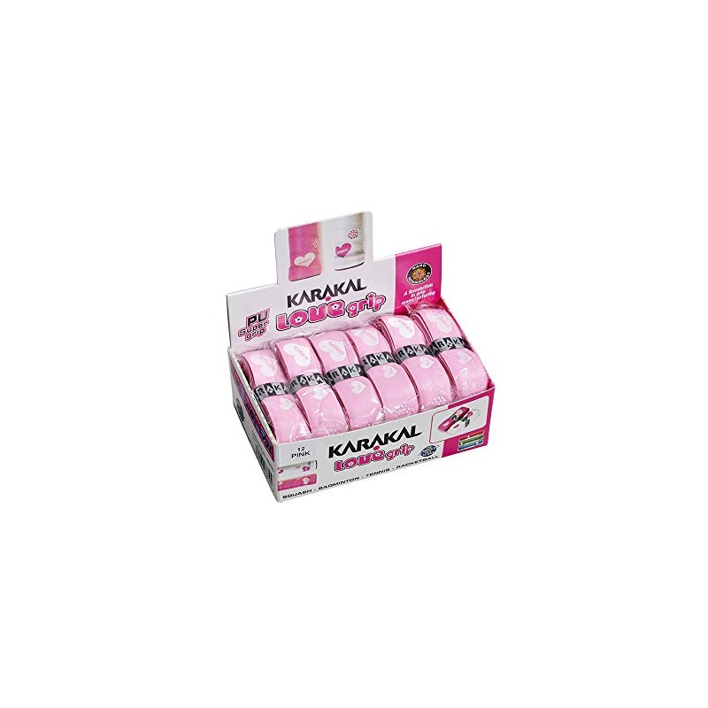 KARAKAL KJ 681W PU SUPER LOVE GRIP BOX 12 PINK