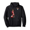 Funny Santa Claus Basketball Christmas Throw Gift Pullover Hoodie