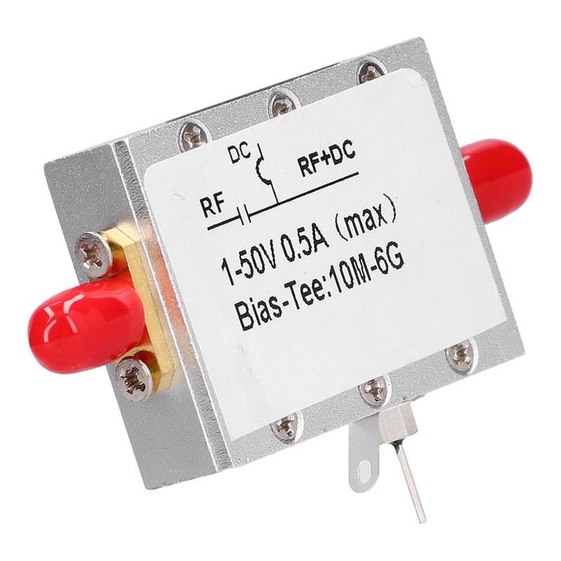 Bias Tee Module Coaxial Feed Low Insertion Loss RF DC